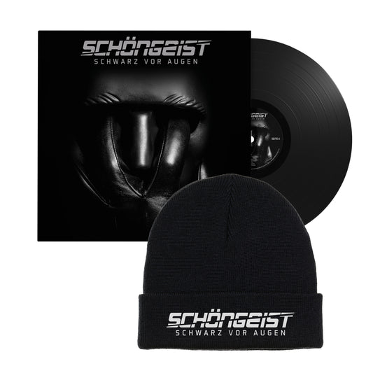 Schöngeist "Schwarz vor Augen" LP-Beanie-Bundle