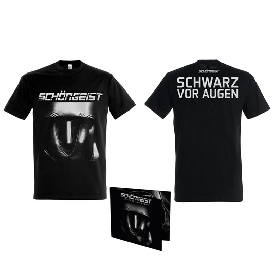 Schöngeist "Schwarz vor Augen" CD-Shirt-Bundle