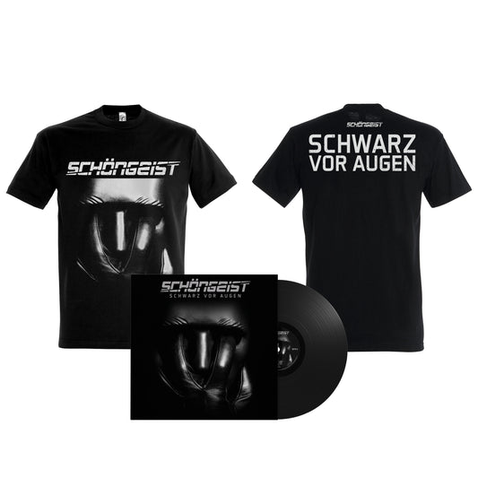 Schöngeist "Schwarz vor Augen" LP-Shirt-Bundle