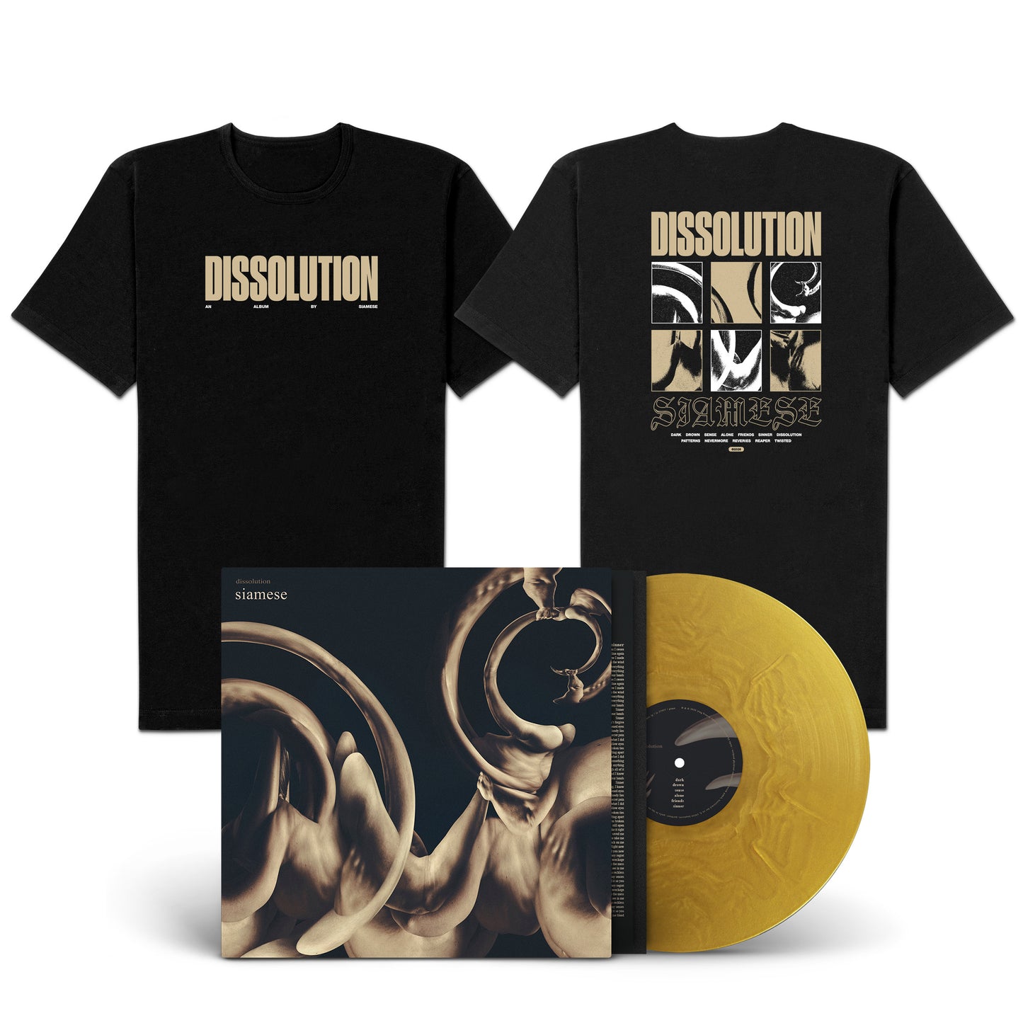Siamese "dissolution" LP-Shirt-Bundle "dissolution"