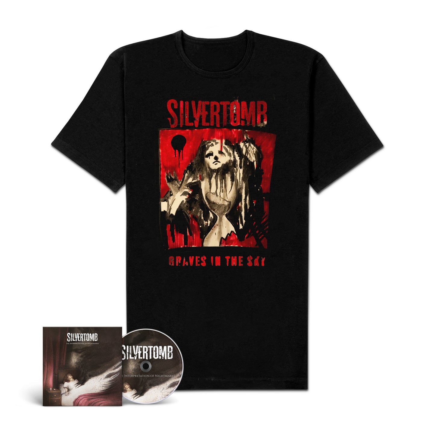 Silvertomb "The Interpretation Of Nightmares" CD-Bundle "Graves"