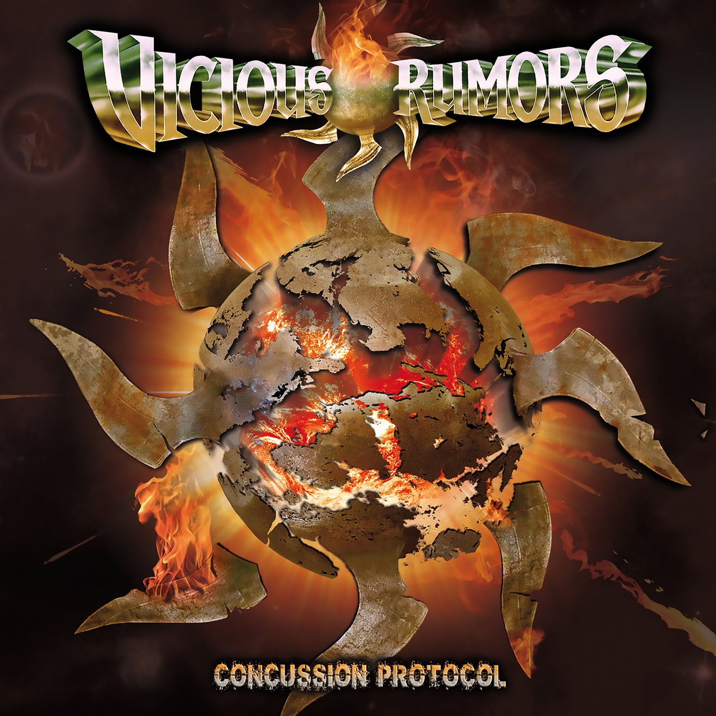 Vicious Rumors "Concussion Protocol" CD