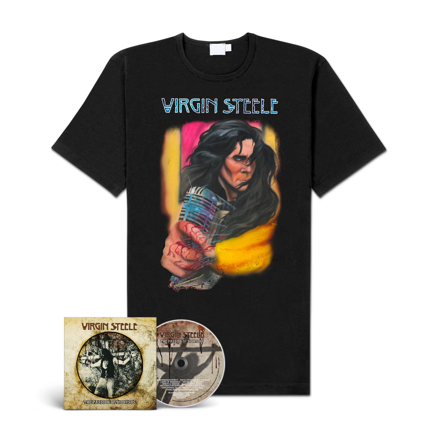 Virgin Steele "The Passion Of Dionysus" CD-Bundle